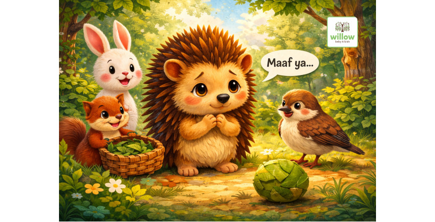 Dongeng Time: Si Landak yang Belajar Meminta Maaf